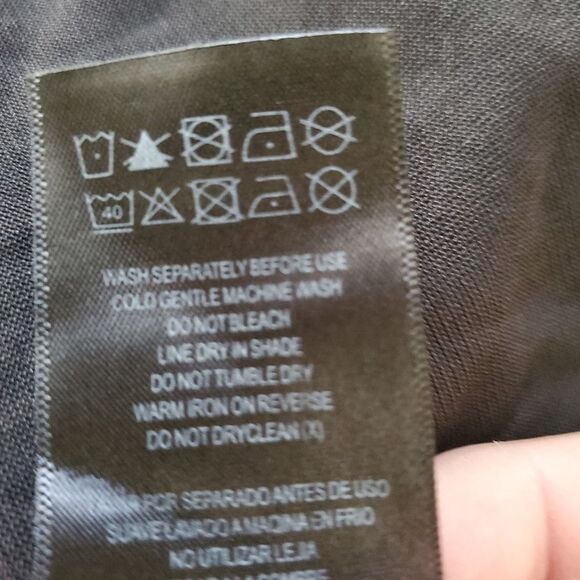 City Chic | Faux Wrap Layered Sleeve Dress - size 16 in Black - Picture 13 of 13